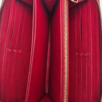 Portefeuille Louis Vuitton Zippy Continental Cuir Empreinte