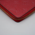 Portefeuille Louis Vuitton Zippy Continental Cuir Empreinte