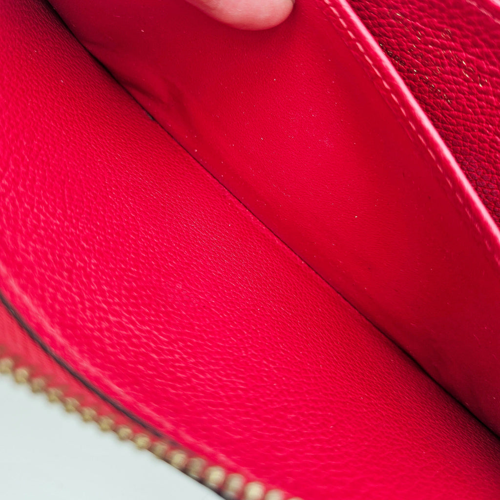 Portefeuille Louis Vuitton Zippy Continental Cuir Empreinte