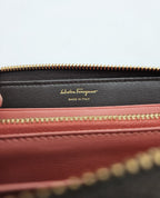 Portefeuille Zippy Salvatore Ferragamo En Cuir