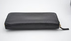 Portefeuille Gucci Zippy Long En Cuir Noir Guccissima