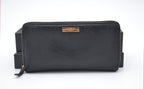 Portefeuille Gucci Zippy Long En Cuir Noir Guccissima