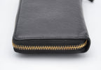 Portefeuille Gucci Zippy Long En Cuir Noir Guccissima