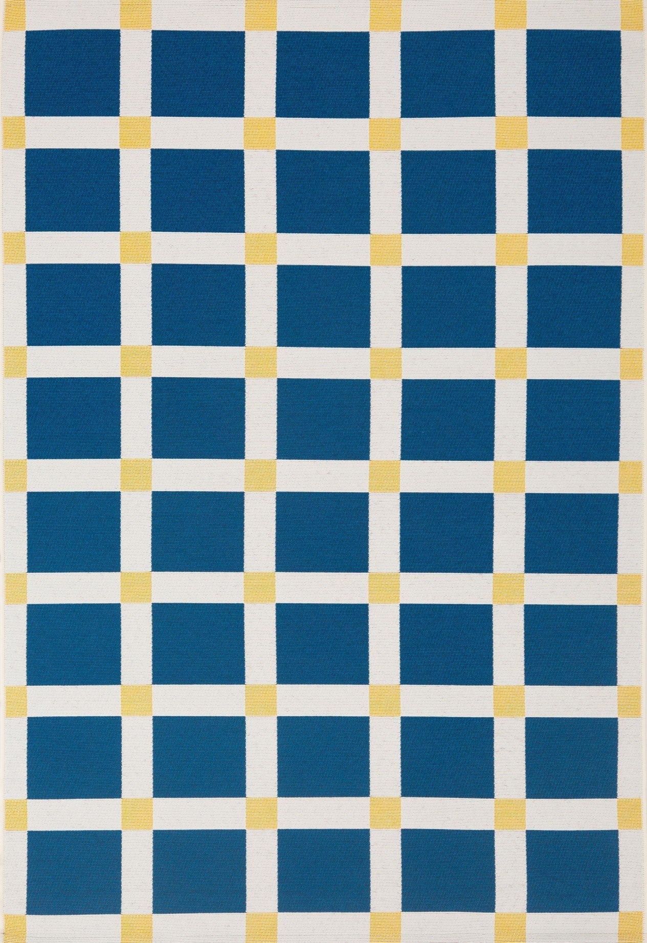 Positano - Tapis D'Extérieur - Polypropylène/Polyester - Bleu