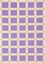 Positano - Tapis D'Extérieur - Polypropylène/Polyester - Violet