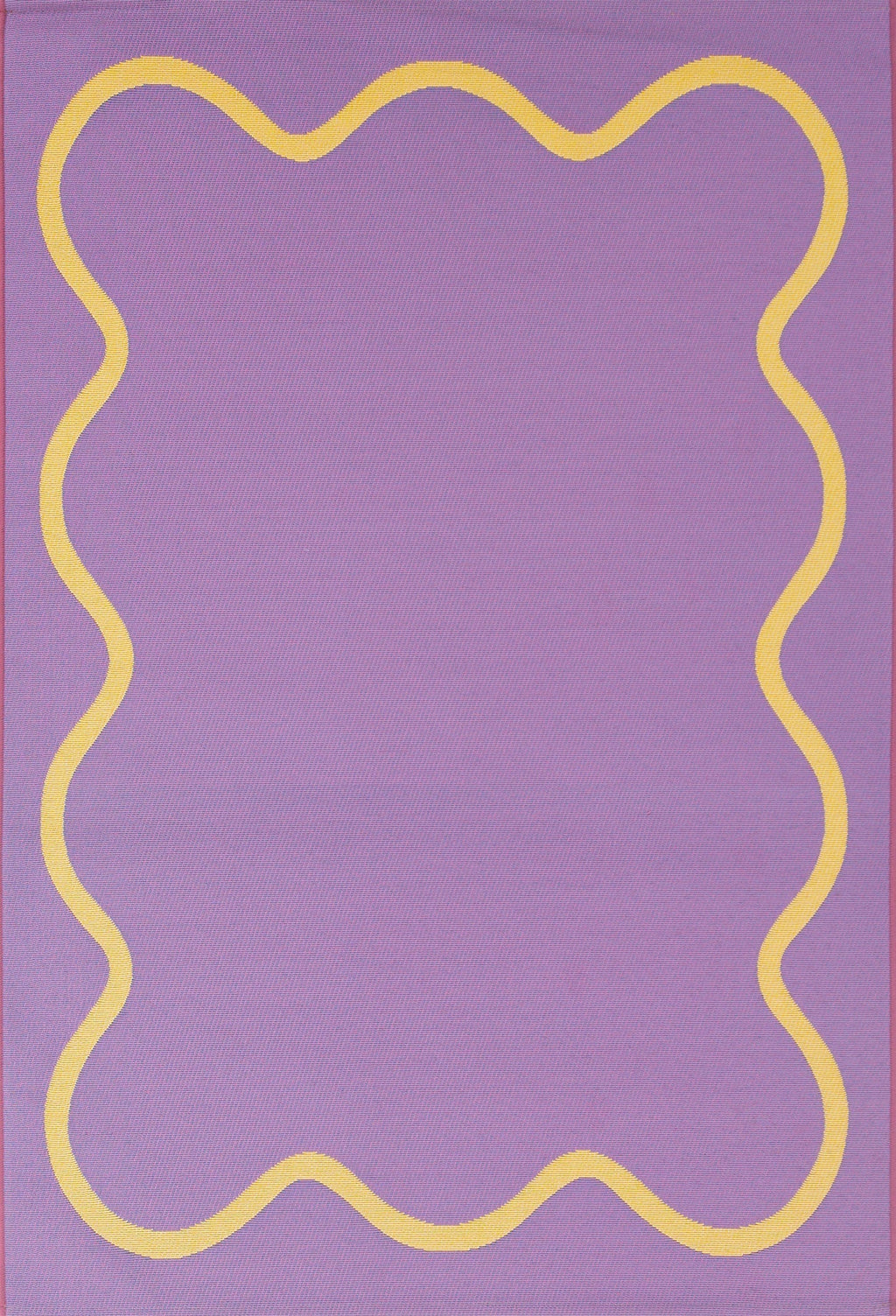 Positano - Tapis D'Extérieur - Polypropylène/Polyester - Violet