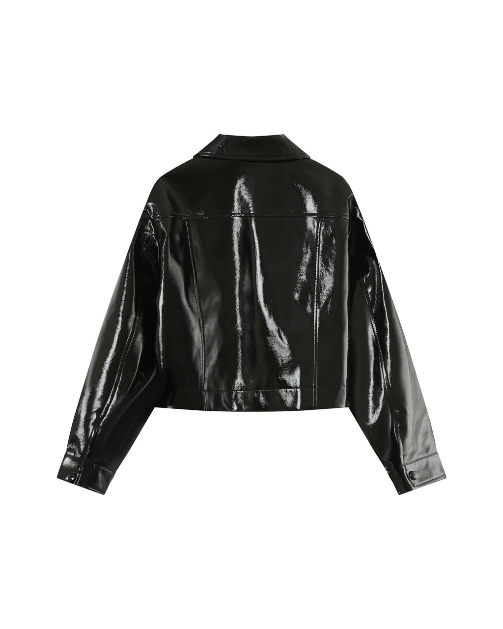 Veste Courte Noir Poudre