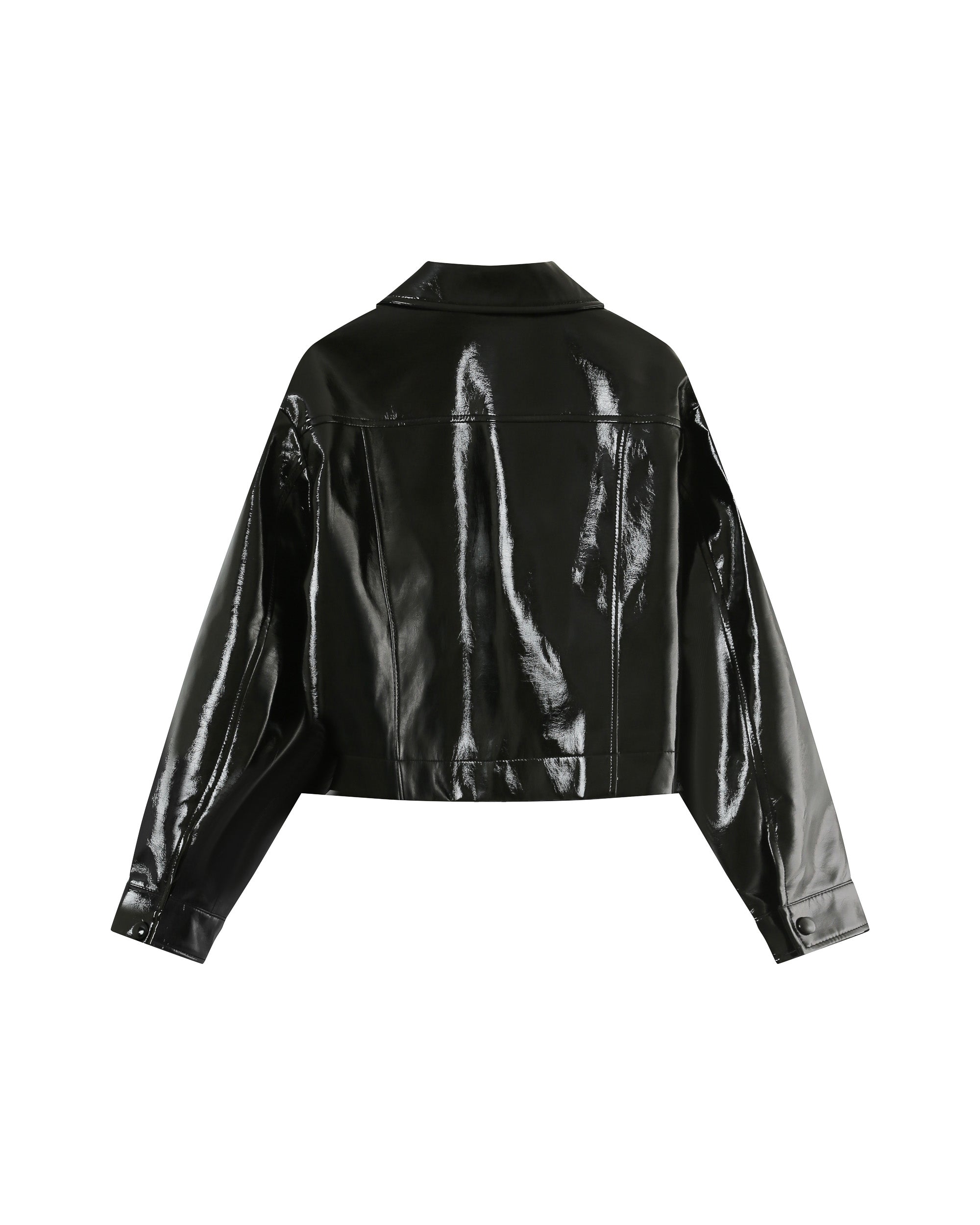 Veste Courte Noir Poudre
