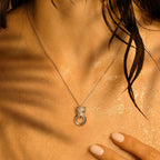 Pendentif "Bastet " Diamants 0,23/76