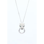 Pendentif "Bastet " Diamants 0,23/76