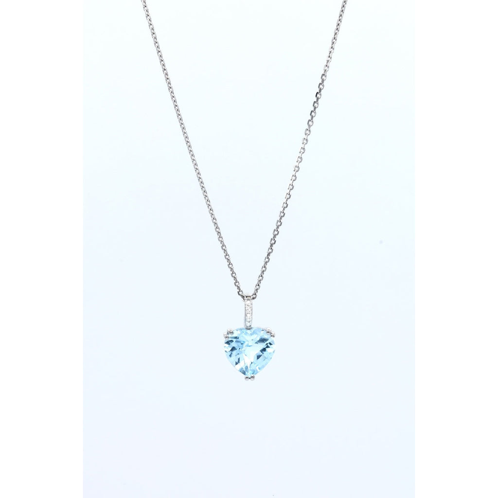 Pendentif "Royalia" Diamants 009/4 Topaze