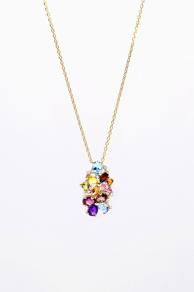 Pendentif "Eléa" D0,015/7 Mx1,43/11 - Or Jaune