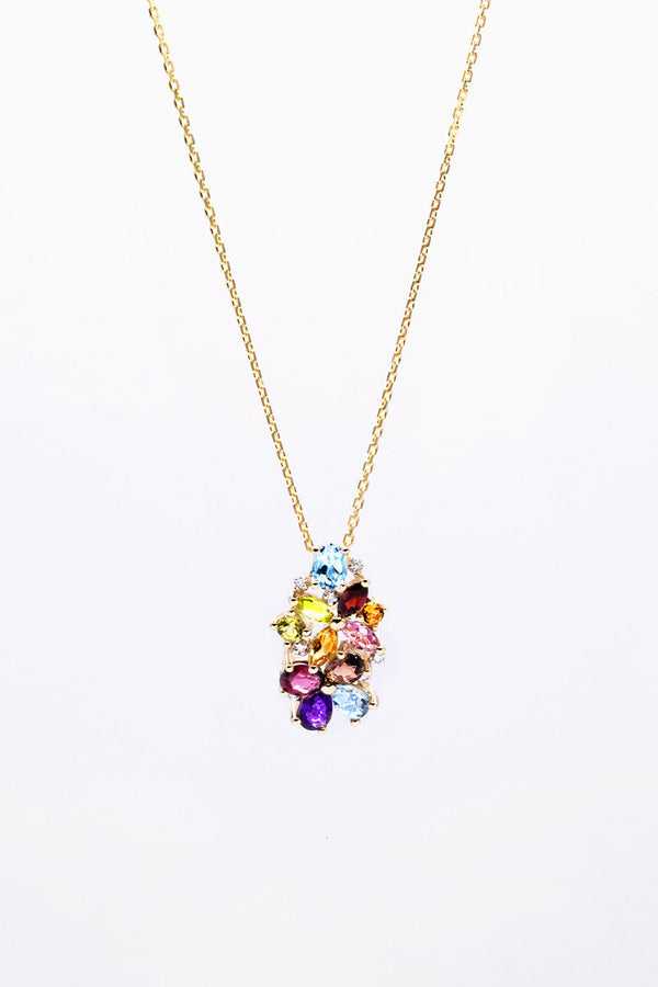 Pendentif "Eléa" D0,015/7 Mx1,43/11 - Or Jaune