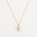 Pendentif "Orchidée" - Or Jaune 375/1000