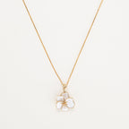Pendentif "Orchidée" - Or Jaune 375/1000