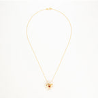 Pendentif  "Fleur Flamboyante"