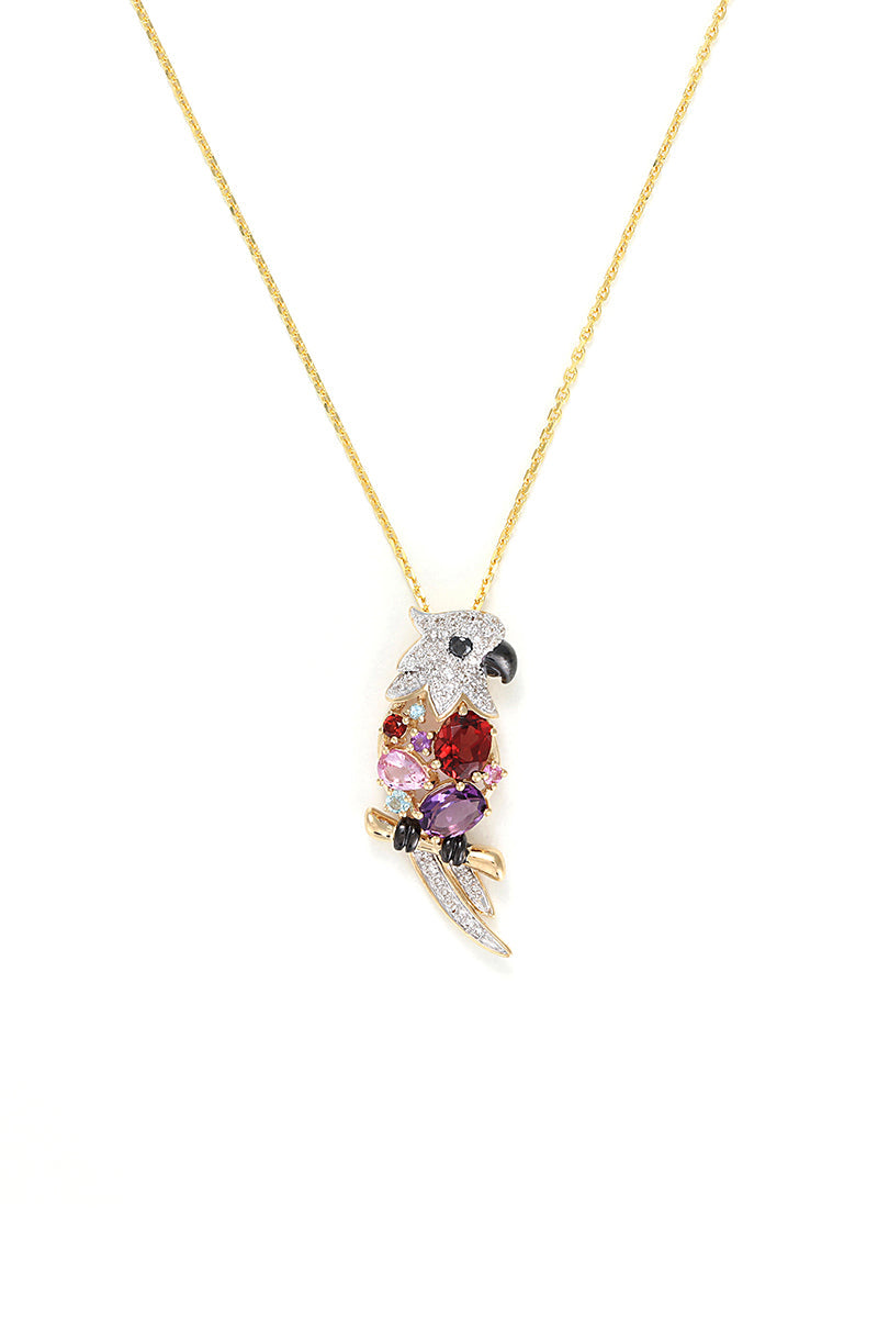 Pendentif "Perroquet" D0,14/54 Mx1,14/9