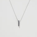 Pendentif "Luijia" D0,035/13 S0,20/6 - Or Blanc
