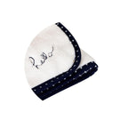 Couverture 75X100 En Polyester Blanc