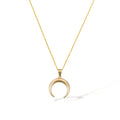 Pendentif "Demi Lune" Or Jaune 375/1000
