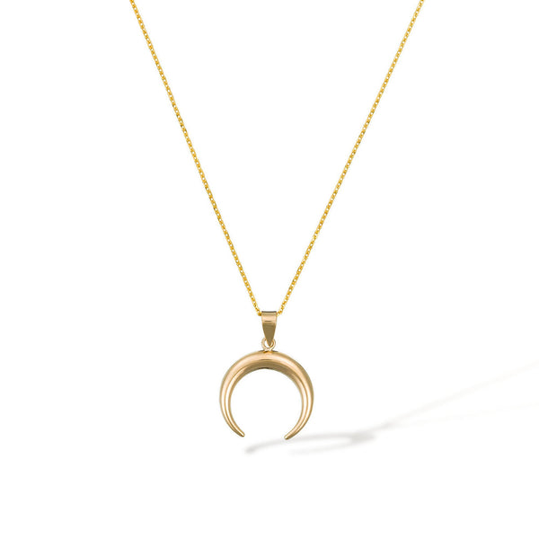 Pendentif "Demi Lune" Or Jaune 375/1000