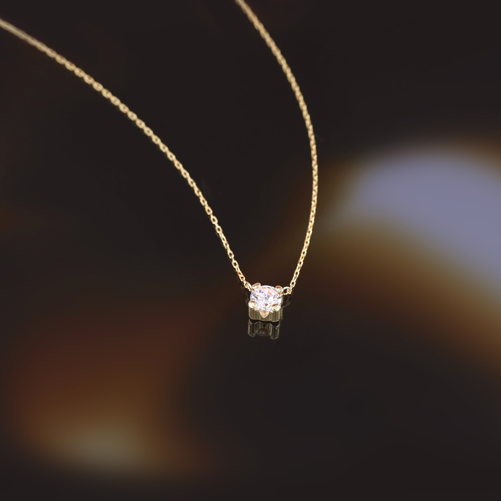 Collier"Opulence" Or Jaune 375/1000