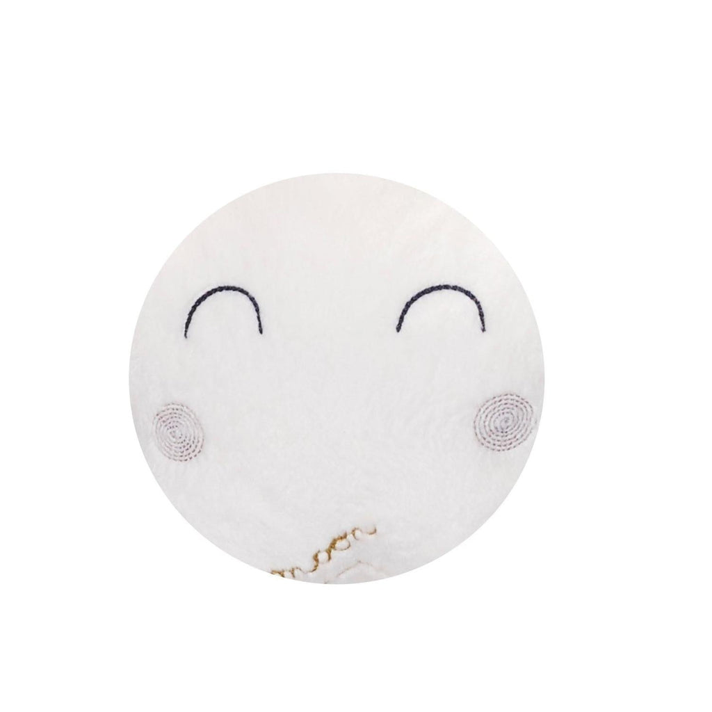 Jouet D'Activites Avec Pince En Velours Blanc