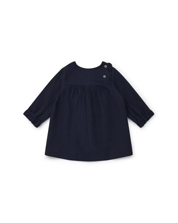 Robe - Pampille Bleue Bébé En