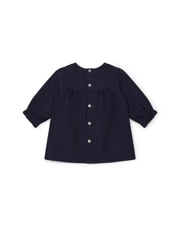 Robe - Pampille Bleue Bébé En