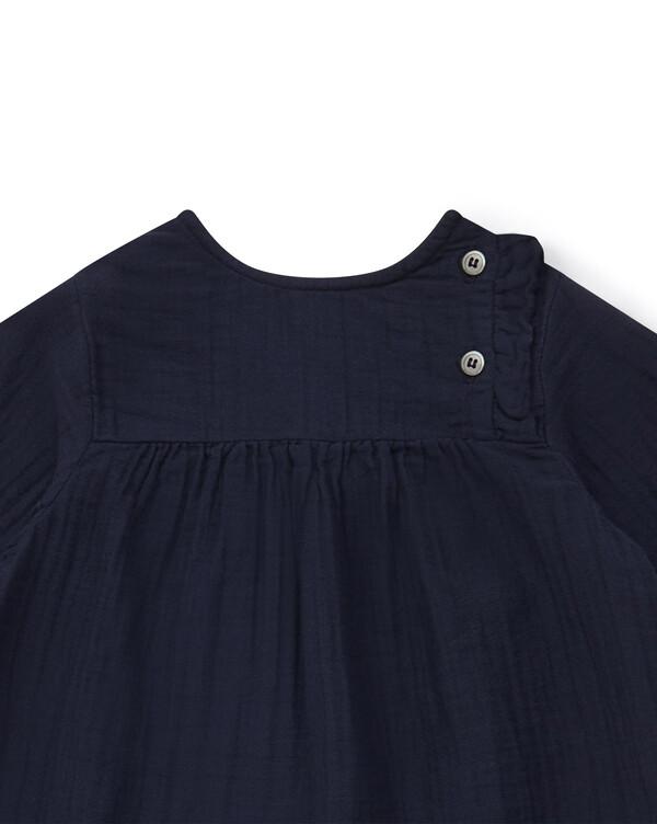 Robe - Pampille Bleue Bébé En