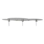 Suspension Lumineuse Trio Plafonnier En Coton Blanc