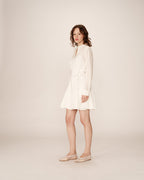 Robe Courte Praline - Ecru