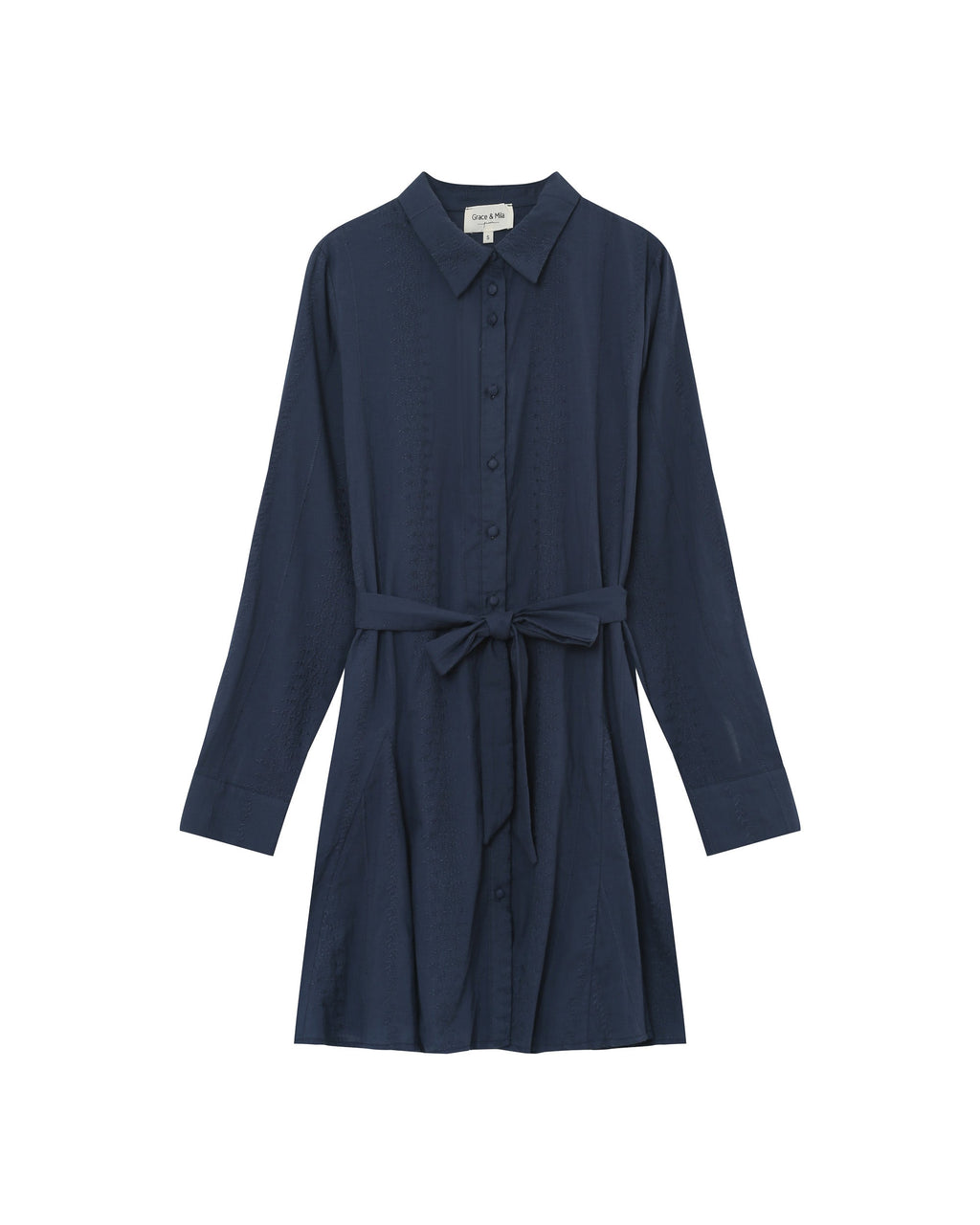 Robe Courte Praline - Marine
