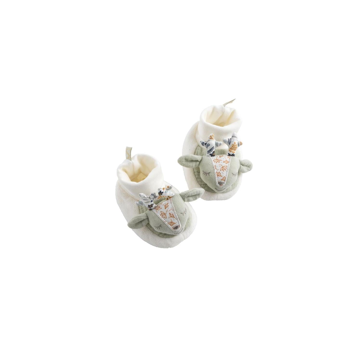 Chaussons Bébé En Velours