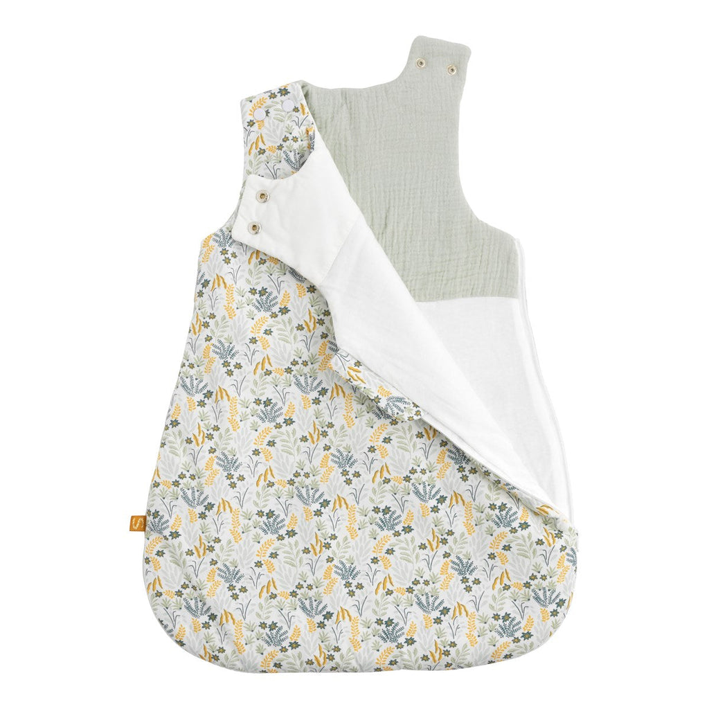 Gigoteuse Naissance En Coton Blanc Imprimé