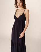 Robe Longue Pretty - Marine