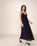 Robe Longue Pretty - Marine