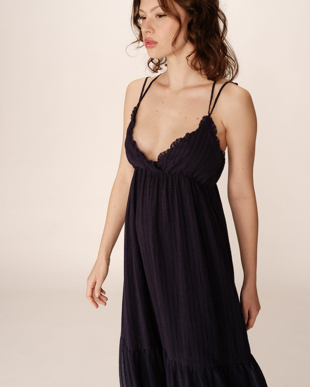 Robe Longue Pretty - Marine