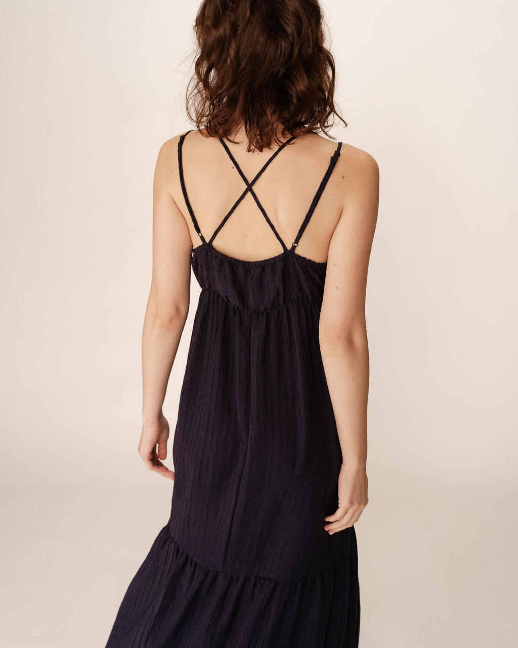 Robe Longue Pretty - Marine