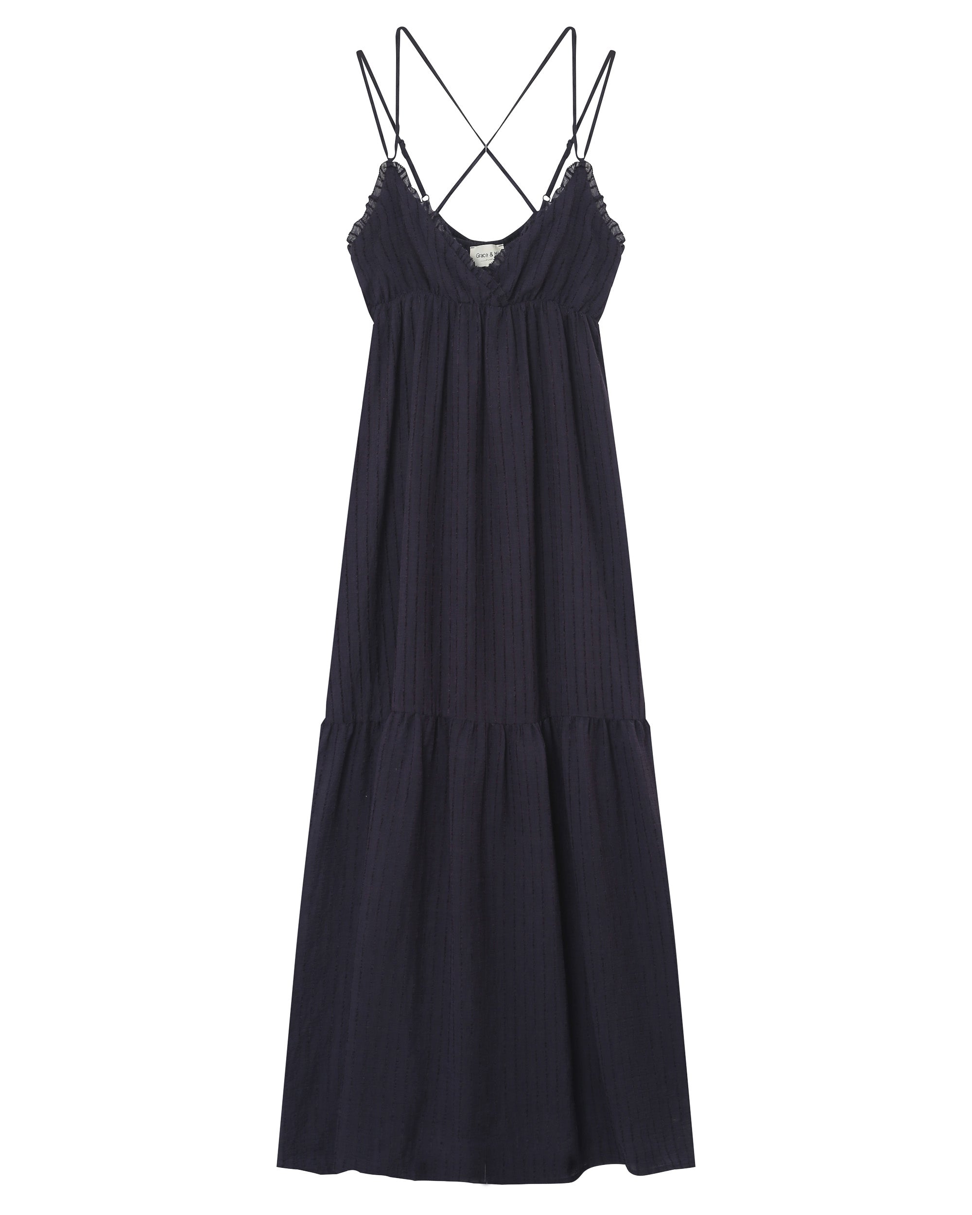 Robe Longue Pretty - Marine