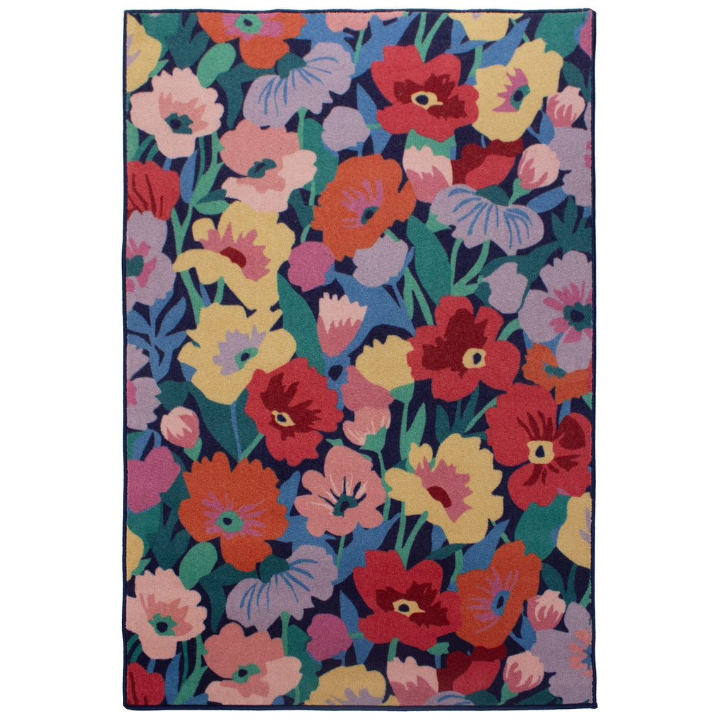 Cut Out Floral - Tapis En Laine