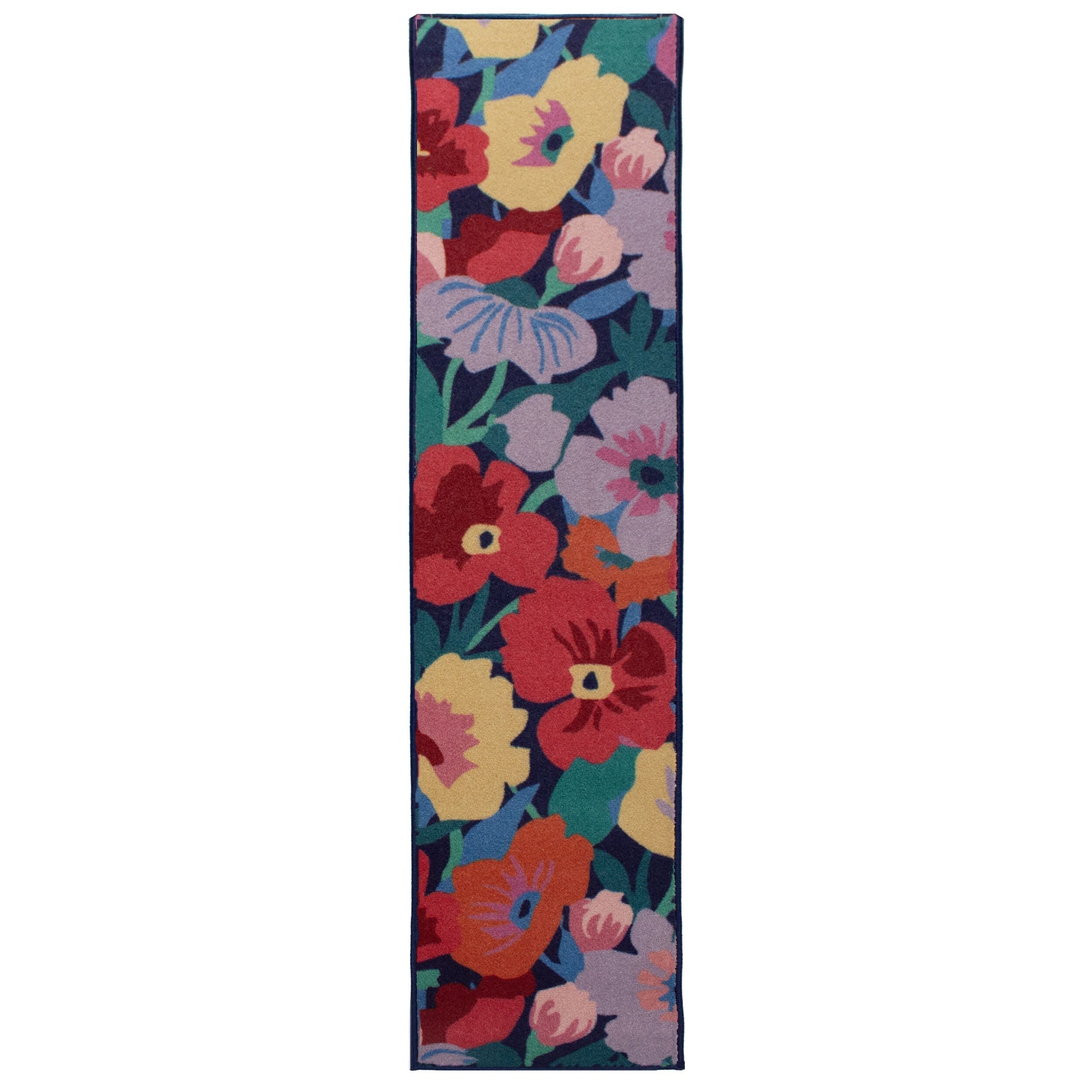 Cut Out Floral - Tapis De Couloir En Laine