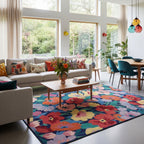 Cut Out Floral - Tapis En Laine