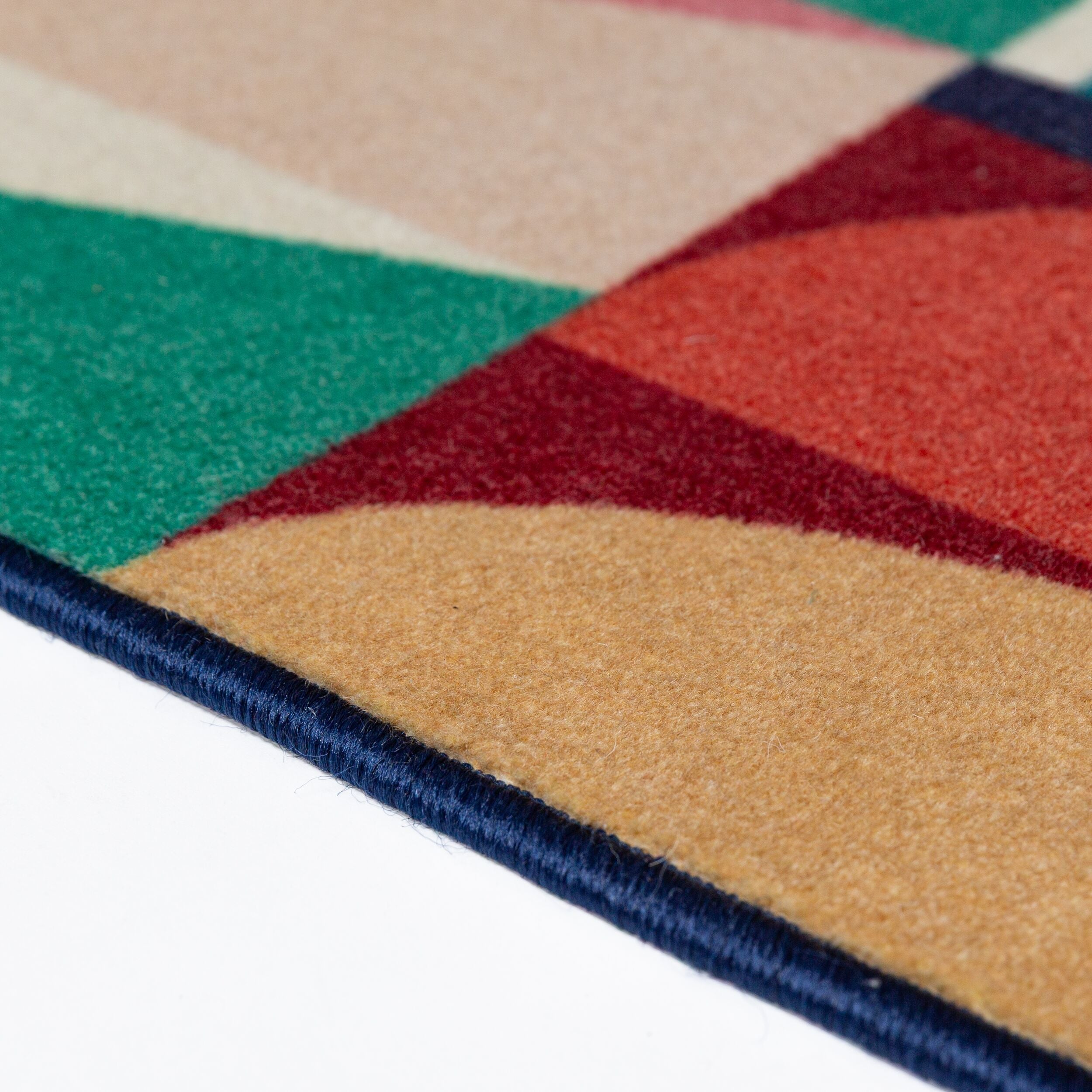 Patchwork Geo - Tapis En Laine
