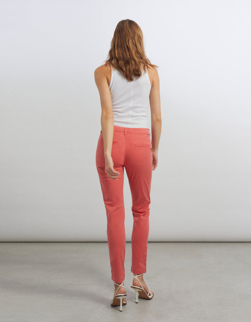 Reiko - Pantalon Basic Princy - Cayenne - Femme