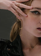 Boucles D'Oreilles Pendantes Prométhée