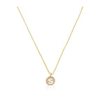 Pendentif "Lettre S Dorée" Or Jaune 375/1000