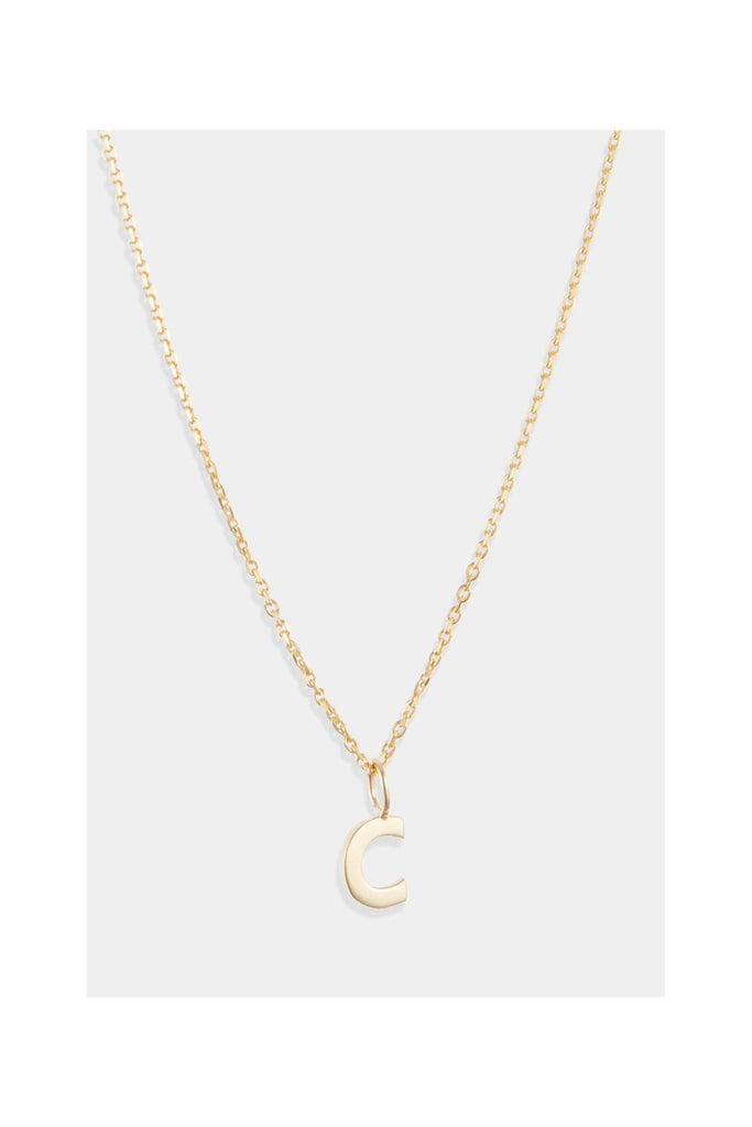 Pendentif "Lettre C" - Or Jaune 375/1000