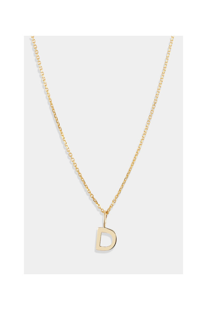 Pendentif "Lettre D" - Or Jaune 375/1000