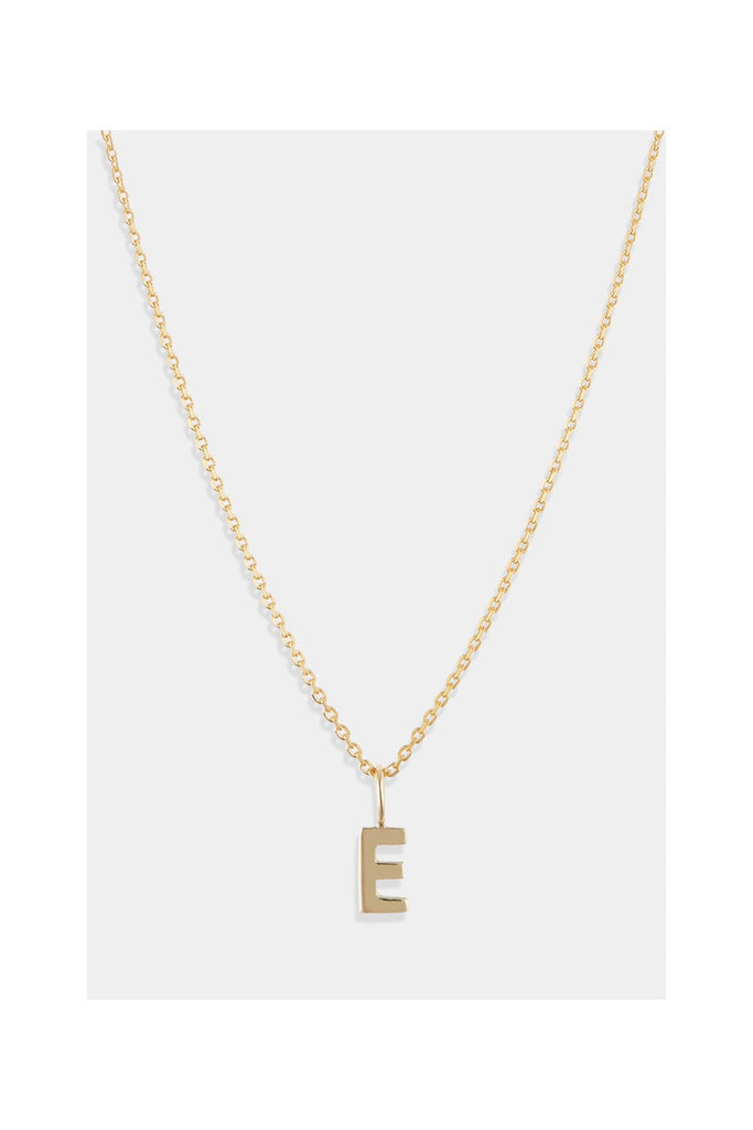 Pendentif "Lettre E" - Or Jaune 375/1000